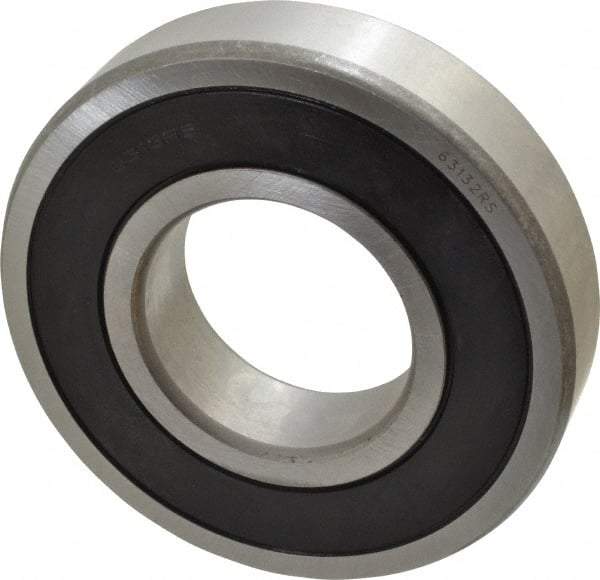 Tritan - 65mm Bore Diam, 140mm OD, Double Seal Deep Groove Radial Ball Bearing - 33mm Wide, 1 Row, Round Bore, 13,400 Lb Static Capacity, 20,800 Lb Dynamic Capacity - Benchmark Tooling