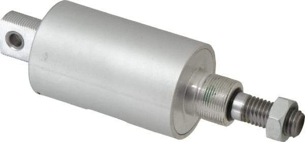 ARO/Ingersoll-Rand - 1" Stroke x 2" Bore Double Acting Air Cylinder - 1/4 Port, 5/8-11 Rod Thread - Benchmark Tooling