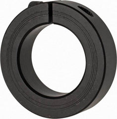 Climax Metal Products - 35mm Bore, Steel, One Piece Clamp Collar - 2-1/4" Outside Diam - Benchmark Tooling