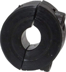 Climax Metal Products - 1/4" Bore, Steel, Two Piece Shaft Collar - 11/16" Outside Diam, 5/16" Wide - Benchmark Tooling