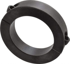 Climax Metal Products - 2-3/4" Bore, Steel, Two Piece Shaft Collar - 4" Outside Diam, 7/8" Wide - Benchmark Tooling