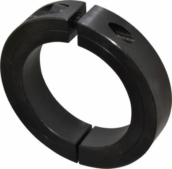 Climax Metal Products - 2-15/16" Bore, Steel, Two Piece Shaft Collar - 4-1/4" Outside Diam, 7/8" Wide - Benchmark Tooling