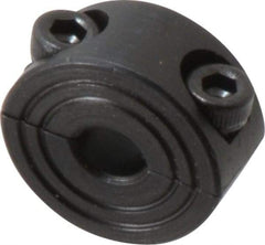 Climax Metal Products - 6mm Bore, Steel, Two Piece Shaft Collar - 3/4" Outside Diam - Benchmark Tooling