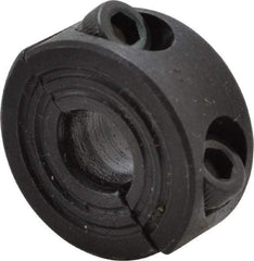 Climax Metal Products - 7mm Bore, Steel, Two Piece Shaft Collar - 3/4" Outside Diam - Benchmark Tooling