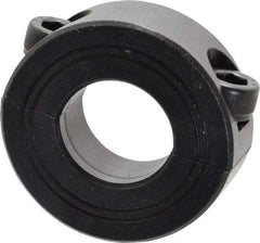 Climax Metal Products - 20mm Bore, Steel, Two Piece Shaft Collar - 1-5/8" Outside Diam - Benchmark Tooling