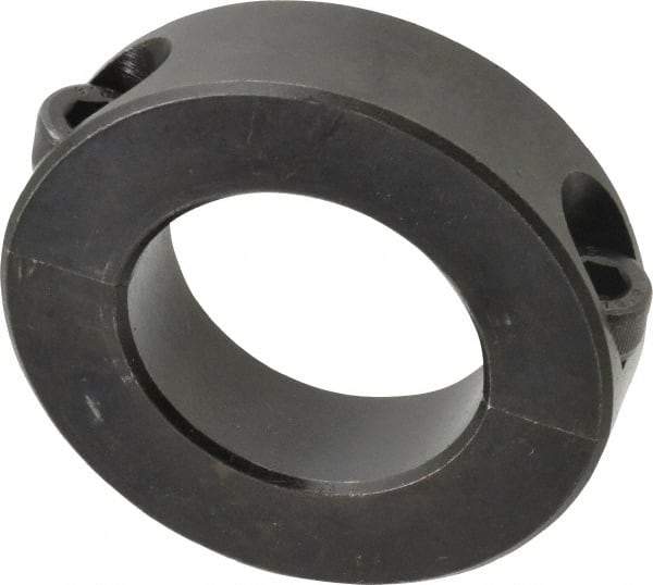 Climax Metal Products - 42mm Bore, Steel, Two Piece Shaft Collar - 2-7/8" Outside Diam - Benchmark Tooling