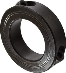 Climax Metal Products - 45mm Bore, Steel, Two Piece Shaft Collar - 2-7/8" Outside Diam - Benchmark Tooling