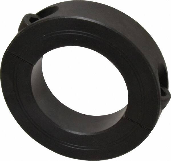 Climax Metal Products - 48mm Bore, Steel, Two Piece Shaft Collar - 3-1/8" Outside Diam - Benchmark Tooling