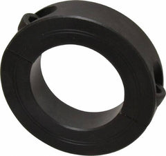 Climax Metal Products - 48mm Bore, Steel, Two Piece Shaft Collar - 3-1/8" Outside Diam - Benchmark Tooling