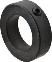 Climax Metal Products - 35mm Bore, Steel, Set Screw Shaft Collar - 2-1/4" Outside Diam - Benchmark Tooling