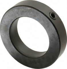 Climax Metal Products - 50mm Bore, Steel, Set Screw Shaft Collar - 3-1/8" Outside Diam - Benchmark Tooling