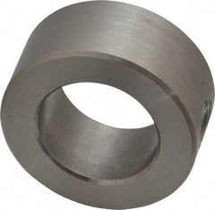 Climax Metal Products - 3/4" Bore, Stainless Steel, Set Screw Shaft Collar - 1-1/4" Outside Diam, 9/16" Wide - Benchmark Tooling