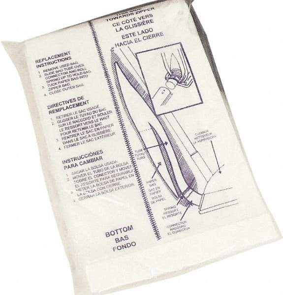 Clarke - Paper Vacuum Bag - For Reliavac Upright Vacuums - Benchmark Tooling