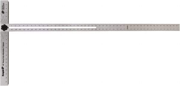 Empire Level - 48" Blade Length, 20" Base Length Aluminum Square - Benchmark Tooling