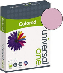 Universal One - 8-1/2" x 11" Orchid Colored Copy Paper - Use with Laser Printers, Copiers, Offset Presses, Spirit Duplicators - Benchmark Tooling