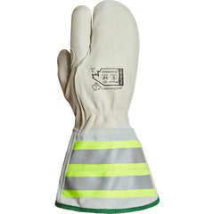 Lineman mitts with 360° cut resistance that keep hands warm down to -15°C / 5°F