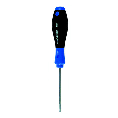 TorxPlus SoftFinish Cushion Grip Screwdriver, IP9 × 60 mm. 6.7″/171 mm Overall Length. Round blade, chrome-vanadium-molybdenum steel, hardened, hard chromed. Wiha chromtop finish on tips. Not for use in standard TORX fasteners. - Benchmark Tooling