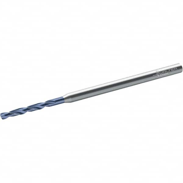 Walter-Titex - 2.8mm, 140° Point, Solid Carbide Micro Drill Bit - Benchmark Tooling
