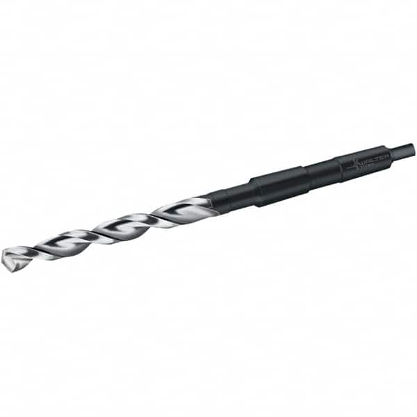 Walter-Titex - 40mm, 4MT 130° Point Cobalt Taper Shank Drill Bit - Benchmark Tooling