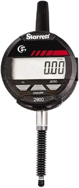 Starrett - Electronic Drop Indicators Minimum Measurement (Decimal Inch): 0.0000 Minimum Measurement (mm): 0.00 - Benchmark Tooling