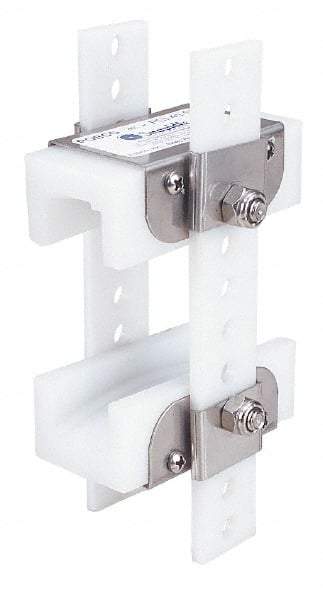 Made in USA - Chain Size 120, Polyethylene, Floating Roller Chain Tensioner - 5-1/2" Long - Benchmark Tooling