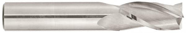 Niagara Cutter - 1", 1-1/2" LOC, 1" Shank Diam, 4" OAL, 3 Flute, Solid Carbide Square End Mill - Single End, TiAlN Finish, Spiral Flute, 30° Helix, Centercutting, Right Hand Cut, Right Hand Flute, Series C330 - Benchmark Tooling