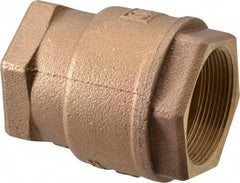 Legend Valve - 2" Bronze Check Valve - Inline, FNPT x FNPT, 250 WOG - Benchmark Tooling