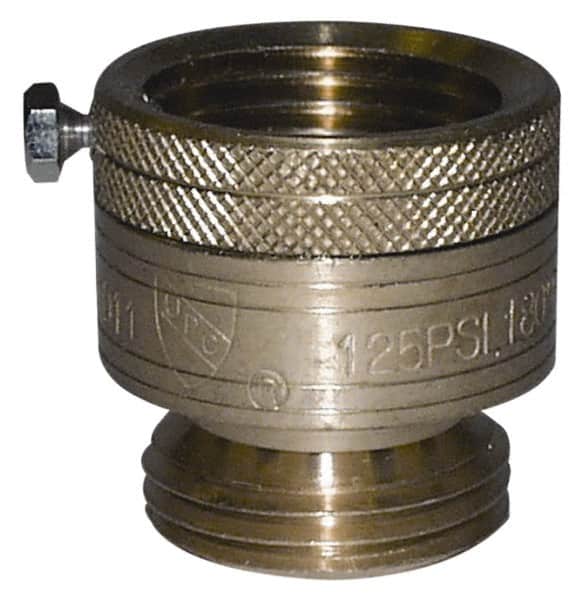Legend Valve - 3/4" Pipe, Uncoated Lead Free Brass, Hose Type Vacuum Breaker Valve - Buna-N Seal, GHT End Connections - Benchmark Tooling