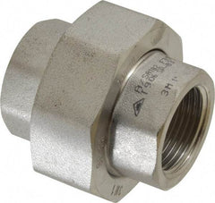 Value Collection - 1" Grade 316/316L Stainless Steel Pipe Union - FNPT x FNPT End Connections, 3,000 psi - Benchmark Tooling
