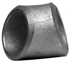 Merit Brass - 4" Grade 304L Stainless Steel Pipe 45° Long Radius Elbow - Butt Weld x Butt Weld End Connections - Benchmark Tooling