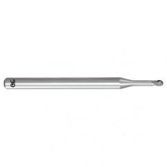 1/64 x 1/8 x 1/64 x 2-1/2 2Fl Ball Carbide End Mill - WXL - Benchmark Tooling