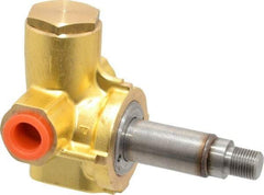 Parker - 1/4" Port, Brass Solenoid Valve - Closed, NBR Seal - Benchmark Tooling