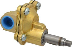 Parker - 1/2" Port, Brass Solenoid Valve - Closed, NBR Seal - Benchmark Tooling