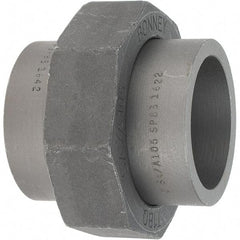 Made in USA - Size 2", Class 3,000, Forged Carbon Steel Black Pipe Union - 925 psi, Socket Weld End Connection - Benchmark Tooling