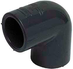 Value Collection - 4" PVC Plastic Pipe 90° Elbow - Schedule 80, FIPT x FIPT End Connections - Benchmark Tooling