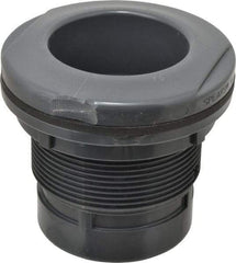 Value Collection - 3" PVC Plastic Pipe Bulkhead Tank Adapter - Schedule 80, Slip x FIPT End Connections - Benchmark Tooling