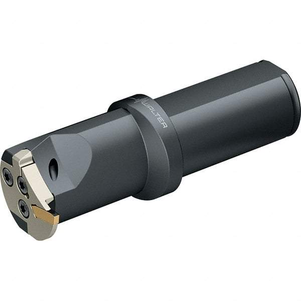 Walter - NCAI, Internal, Right Hand, 6mm Max Depth of Cut, 3 to 3mm Groove Width, Indexable Grooving Tool Holder - GX09-2E.. Insert Compatibility, 32mm Shank Width, 250.5mm OAL, Through Coolant - Benchmark Tooling