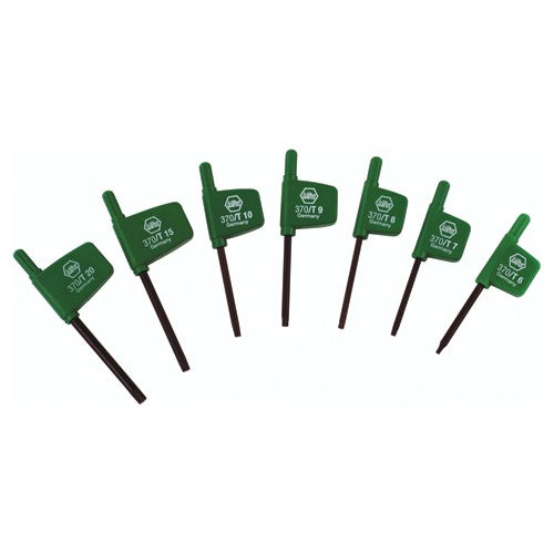T6-T20 TORX FLAG HANDLE 7 PC SET - Benchmark Tooling