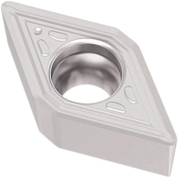 Seco - DCMT21.50.5 M3 Grade TP1501 Carbide Turning Insert - Al2O3 Finish, 55° Diamond, 1/4" Inscr Circle, 3/32" Thick, 1/128" Corner Radius - Benchmark Tooling