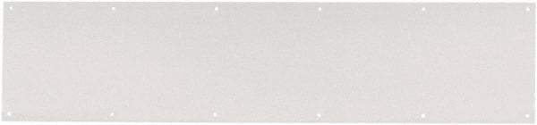 IVES - 34" Long x 8" High Stainless Steel Kickplate - Satin Chrome Finish - Benchmark Tooling