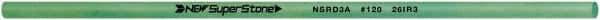 Value Collection - Round Ceramic Finishing Stick - 100mm Long x 3mm Wide x 3mm Thick, 120 Grit - Benchmark Tooling