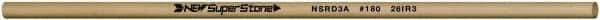 Value Collection - Round Ceramic Finishing Stick - 100mm Long x 3mm Wide x 3mm Thick, 180 Grit - Benchmark Tooling