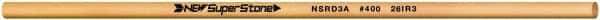 Value Collection - Round Ceramic Finishing Stick - 100mm Long x 3mm Wide x 3mm Thick, 400 Grit - Benchmark Tooling