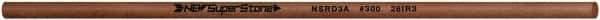 Value Collection - Round Ceramic Finishing Stick - 100mm Long x 3.175mm Wide x 3.2mm Thick, 300 Grit - Benchmark Tooling