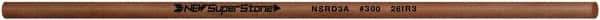 Value Collection - Round Ceramic Finishing Stick - 50mm Long x 3.175mm Wide x 3.2mm Thick, 300 Grit - Benchmark Tooling