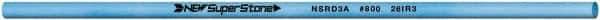 Value Collection - Round Ceramic Finishing Stick - 100mm Long x 3.175mm Wide, 800 Grit - Benchmark Tooling