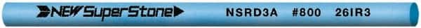 Value Collection - Round Ceramic Finishing Stick - 50mm Long x 3mm Wide, 800 Grit - Benchmark Tooling
