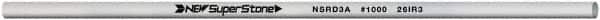 Value Collection - Round Ceramic Finishing Stick - 100mm Long x 3.175mm Wide, 1,000 Grit - Benchmark Tooling