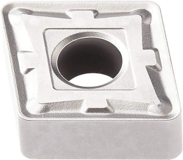 Seco - CNMG644 M3 Grade TP3501 Carbide Turning Insert - TiCN/Al2O3 Finish, 80° Diamond, 3/4" Inscr Circle, 1/4" Thick, 1/16" Corner Radius - Benchmark Tooling