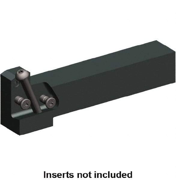 Kennametal - Right Hand Cut, 25mm Max Workpc Diam, Beyond Evolution Blades Insert, Indexable Cutoff Toolholder - 25mm Max Depth of Cut, 25mm Shank Width, 25mm Shank Height, 150mm OAL - Benchmark Tooling